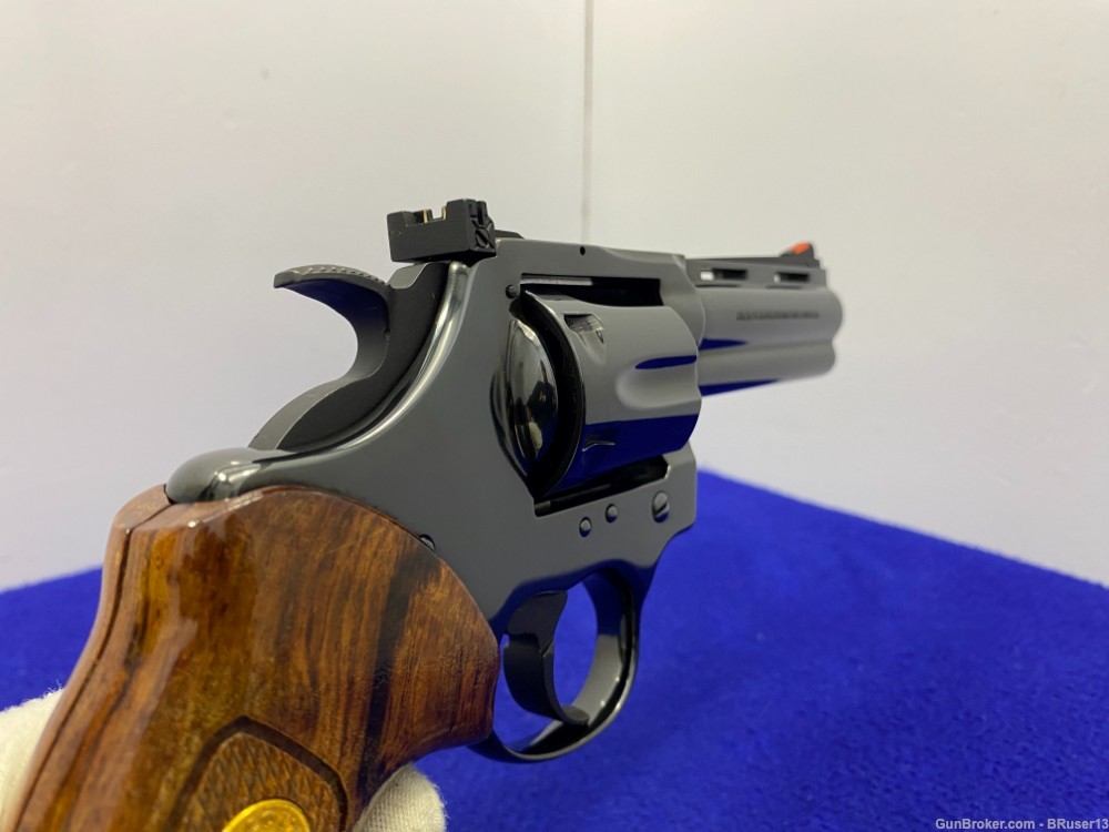 1985 Colt Boa 357 Magum Blue 4" *THE HOLY GRAIL COLT SNAKE* 1 of 600 Made*-img-40