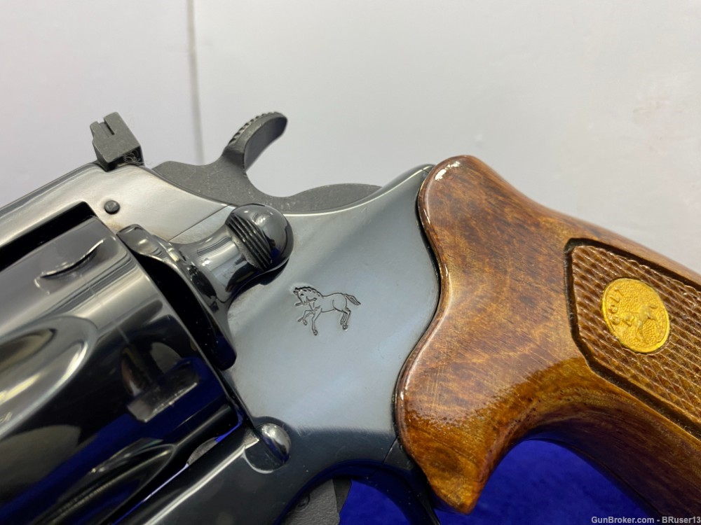 1985 Colt Boa 357 Magum Blue 4" *THE HOLY GRAIL COLT SNAKE* 1 of 600 Made*-img-5