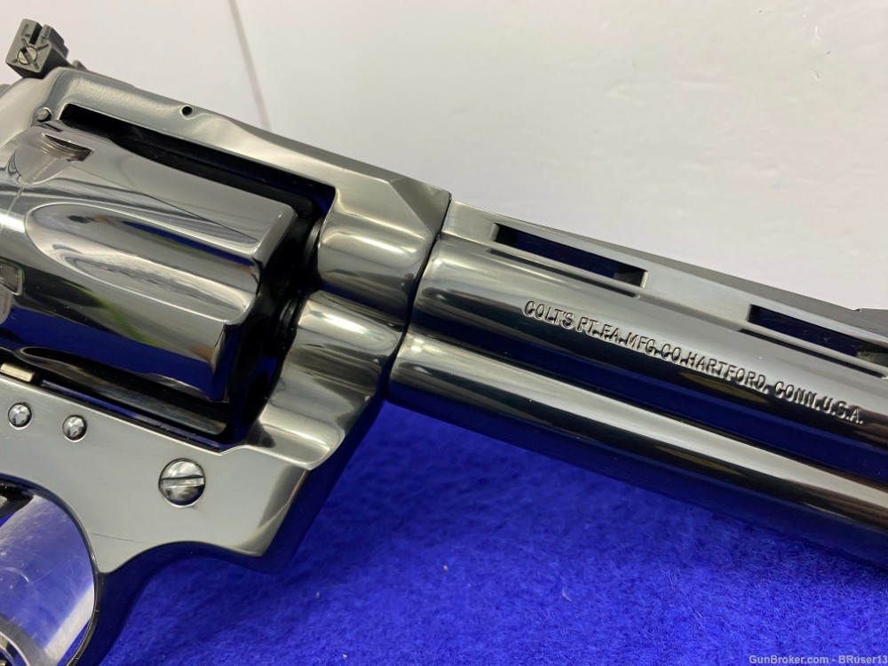1985 Colt Boa 357 Magum Blue 4" *THE HOLY GRAIL COLT SNAKE* 1 of 600 Made*-img-29
