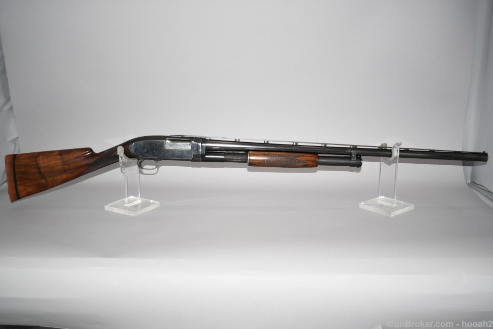 Winchester Model 12 Black Diamond Trap Pump Shotgun 2 3/4" 12 G 30" VR 1929-img-0