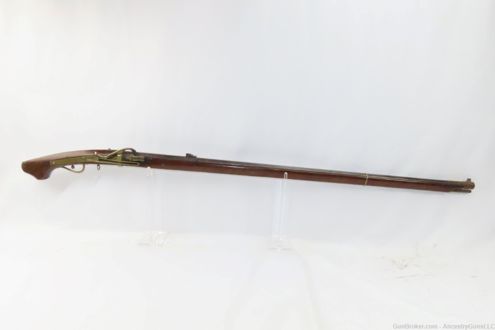 SILVER INLAID Antique JAPANESE MATCHLOCK “Tanegashima” ARQUEBUS .56 Musket -img-1