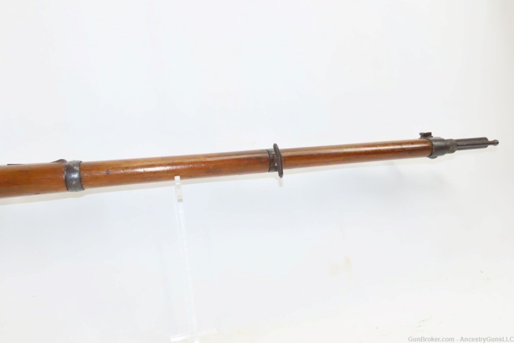 Antique SPANDAU ARSENAL Model 71/84 11mm Caliber MAUSER Bolt Action Rifle -img-8