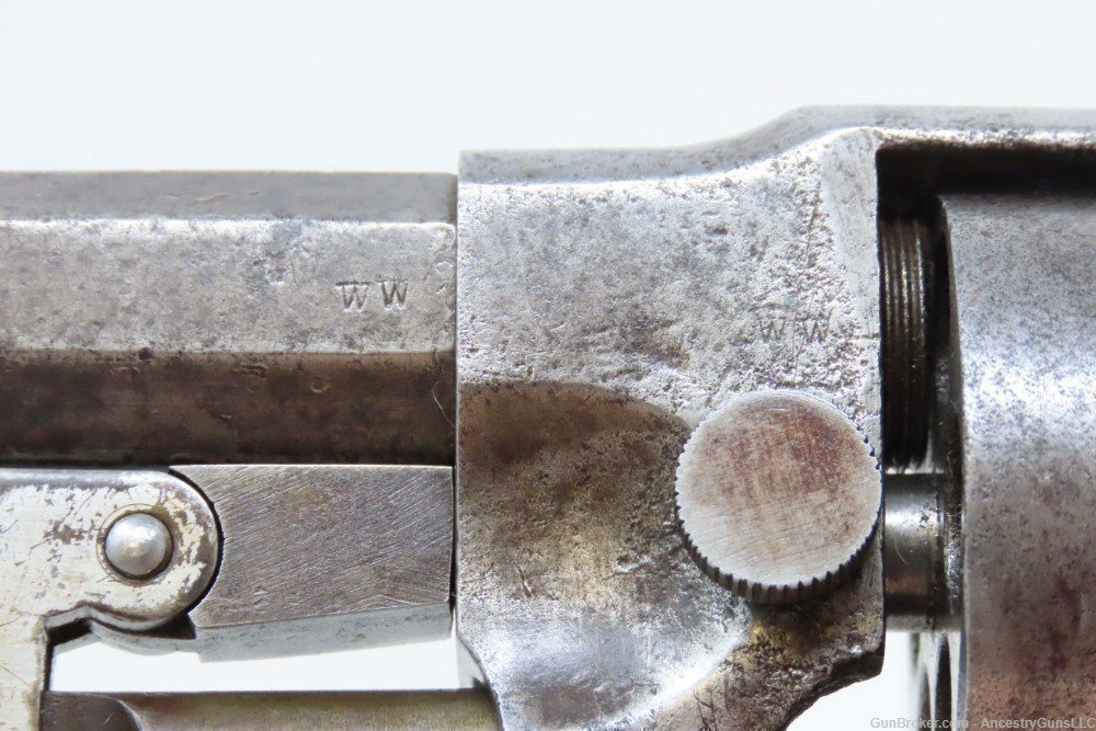 c1863 mfr. CIVIL WAR Antique C.S. Pettengill .44 Caliber CAVALRY Revolver  -img-11
