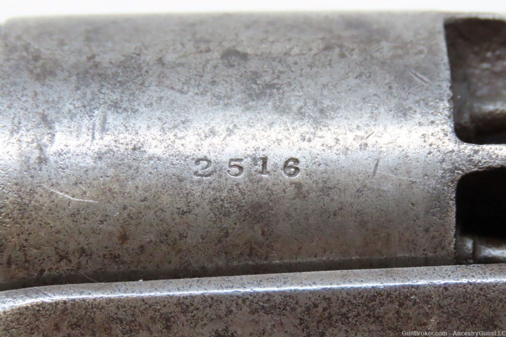 c1863 mfr. CIVIL WAR Antique C.S. Pettengill .44 Caliber CAVALRY Revolver  -img-12