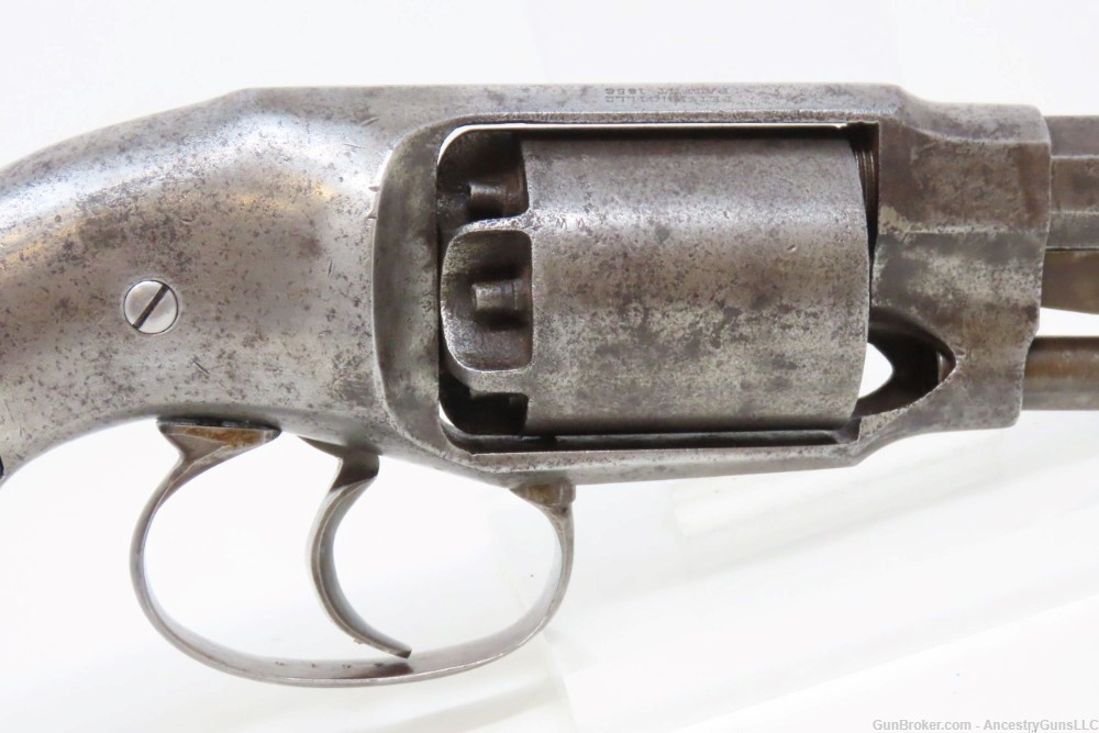 c1863 mfr. CIVIL WAR Antique C.S. Pettengill .44 Caliber CAVALRY Revolver  -img-18