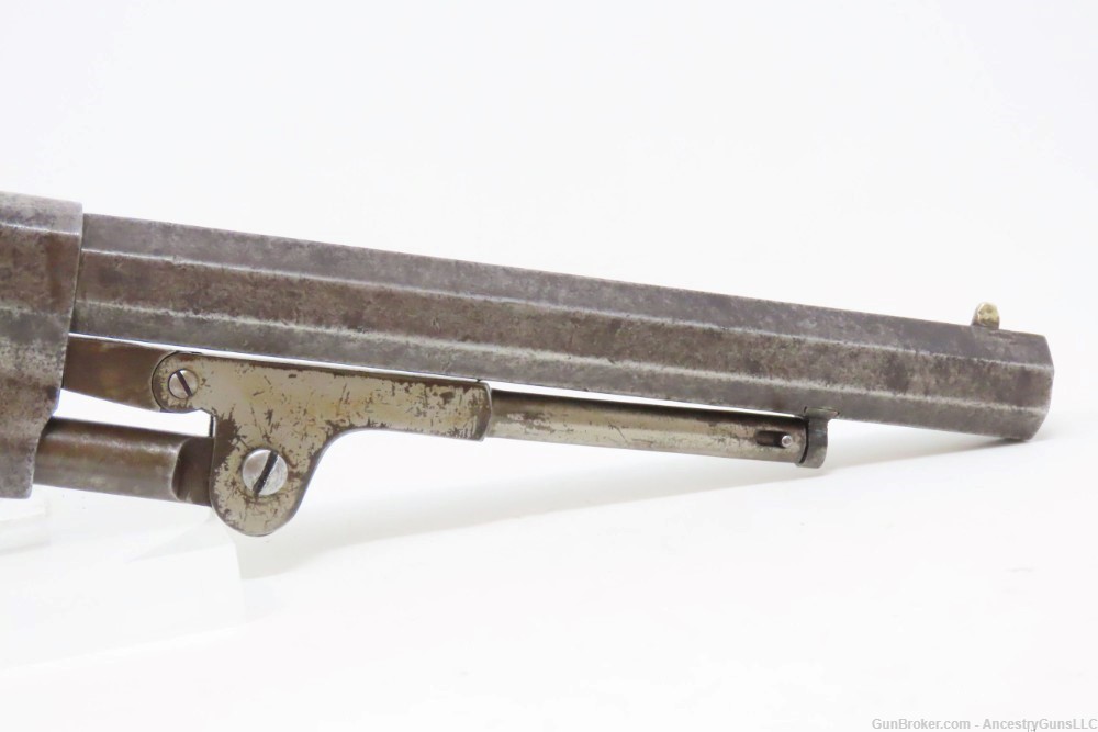 c1863 mfr. CIVIL WAR Antique C.S. Pettengill .44 Caliber CAVALRY Revolver  -img-19