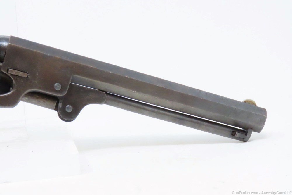 CASED CIVIL WAR Era MANHATTAN FIRE ARMS CO. Series III Perc. NAVY Revolver -img-23