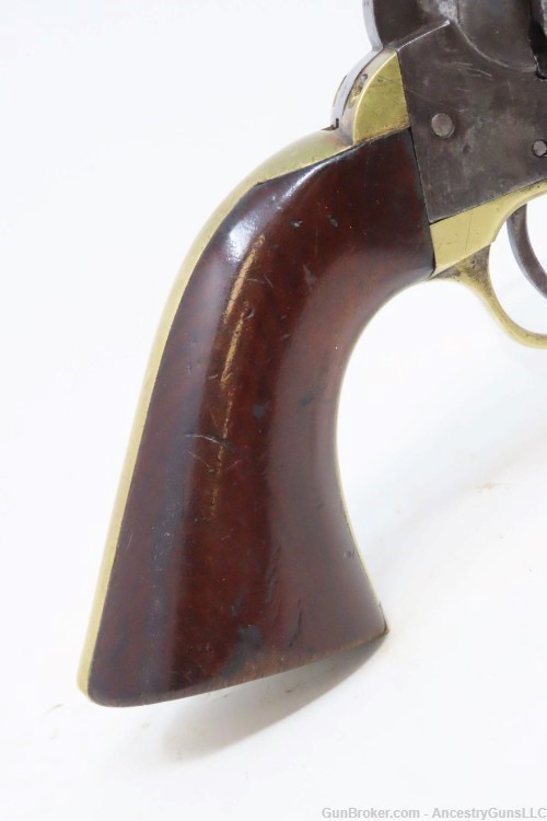 CASED CIVIL WAR Era MANHATTAN FIRE ARMS CO. Series III Perc. NAVY Revolver -img-21