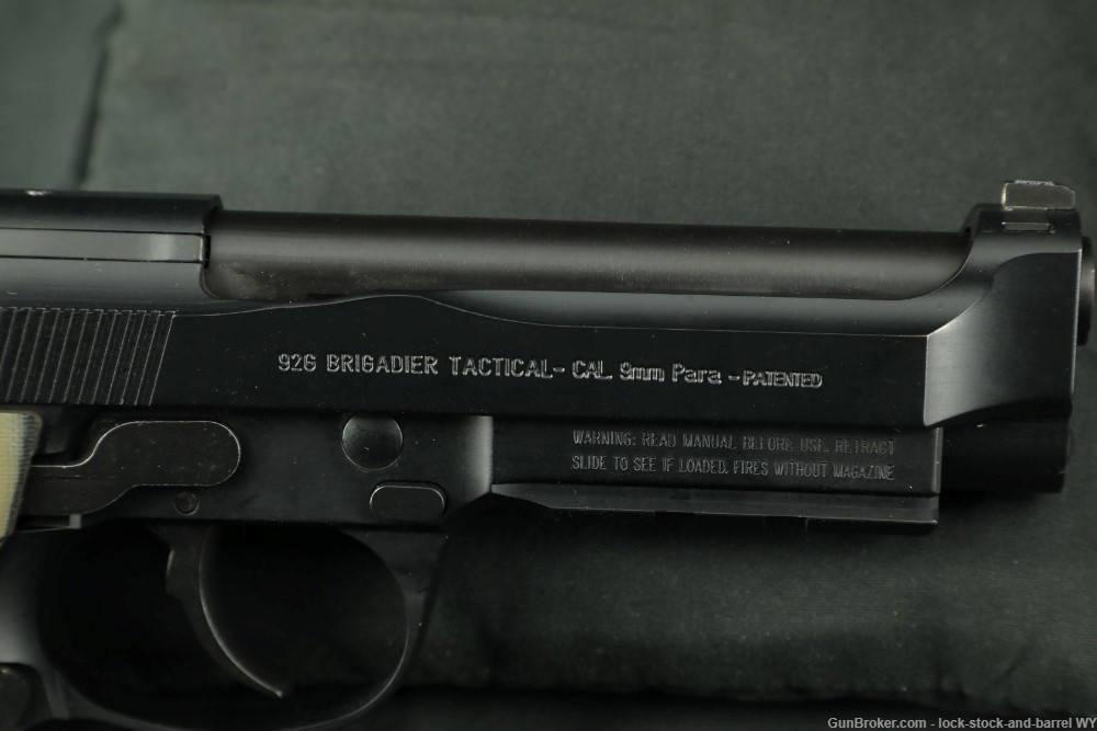Beretta 92G Brigadier Tactical 9mm 4.75” Semi-Auto Pistol Wilson Combat-img-17
