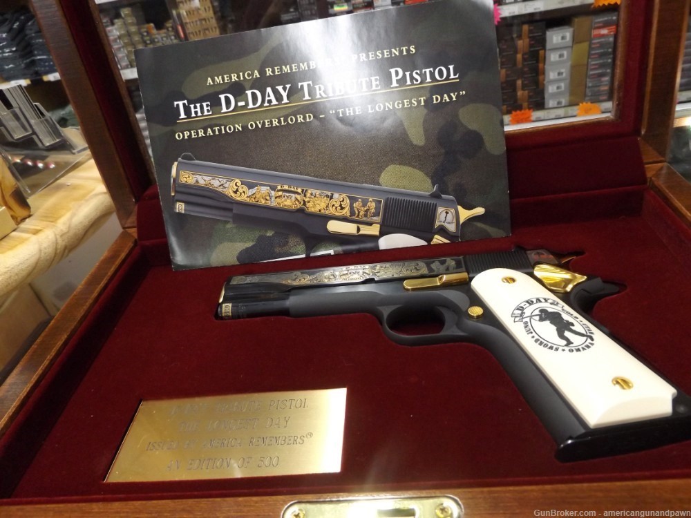 COLT GOV MODEL D DAY EDITION 141 OUT OF 500-img-0
