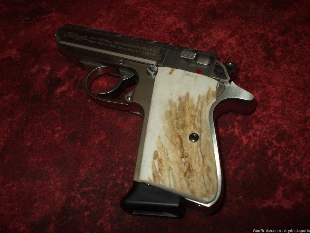 Walther PPK/S 380 ACP Tyler Gunworks Engraved Lipsey's Exclusive-img-9