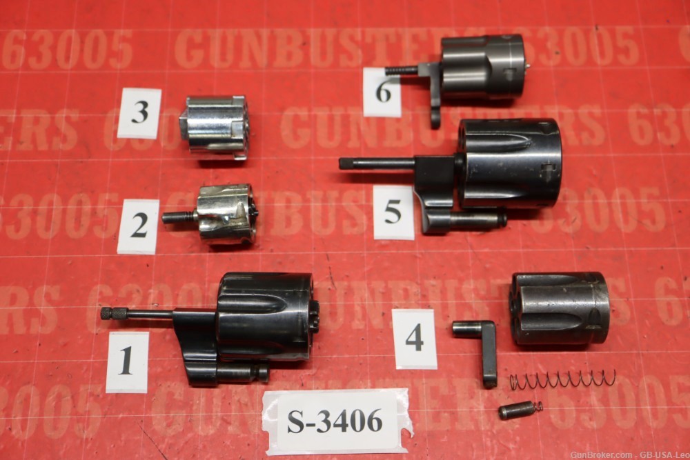 Revolver Cylinders - Lot of Six-img-0