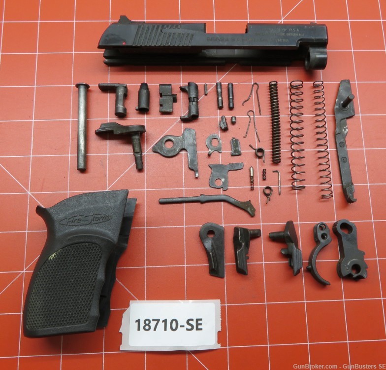 Bersa Mini 9 FireStorm 9mm Repair Parts #18710-SE-img-0