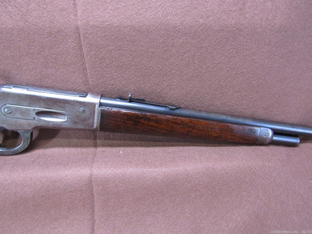 Winchester 1886 Light Weight 33 WCF Lever Rifle Made 1918 C&R Okay-img-2