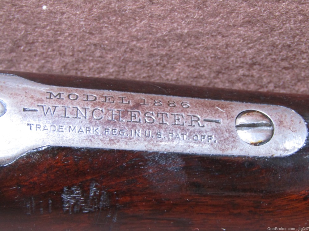 Winchester 1886 Light Weight 33 WCF Lever Rifle Made 1918 C&R Okay-img-16