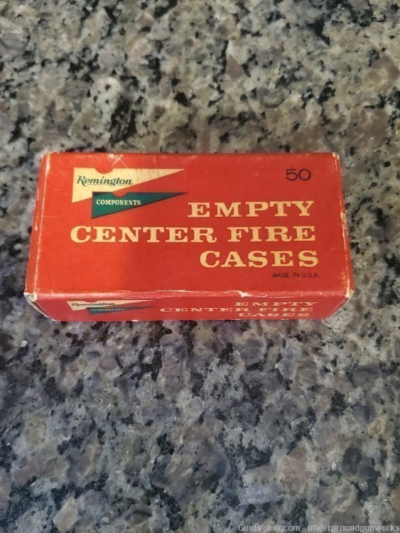 Remington Componets Empty Center fire cases .25 acp 50 cases -img-0