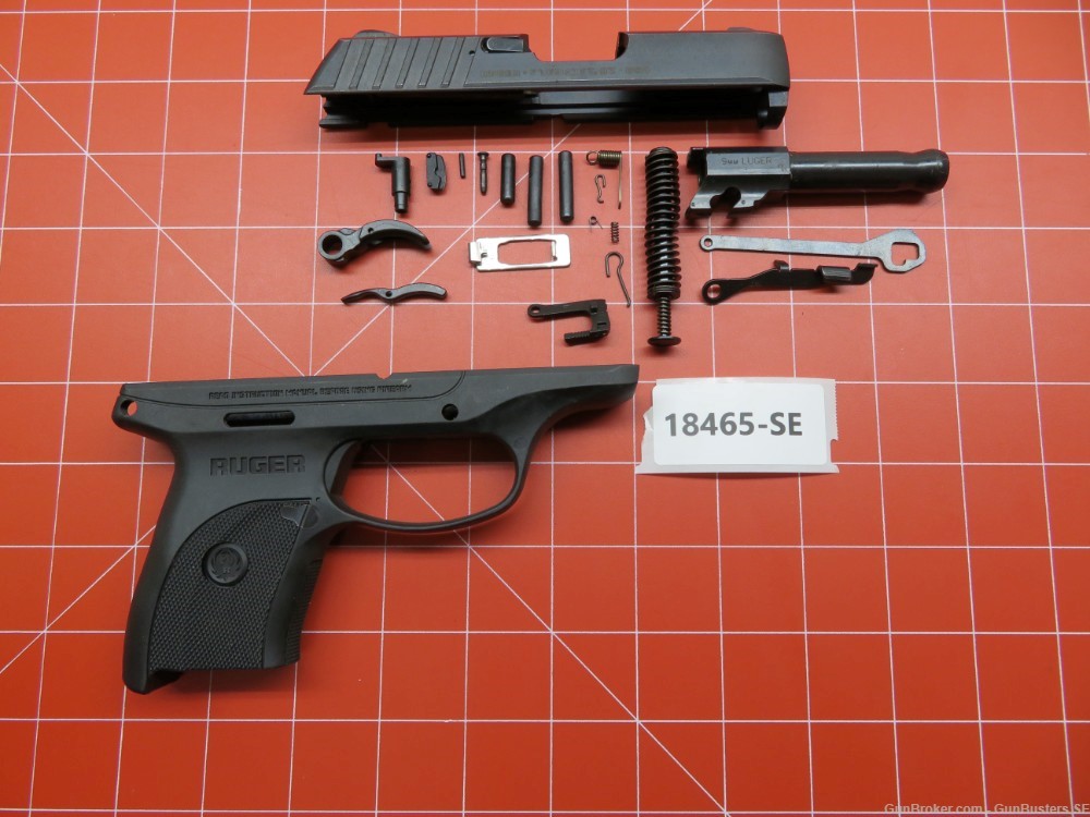 Ruger EC9s 9mm Luger Repair Parts #18465-SE-img-0