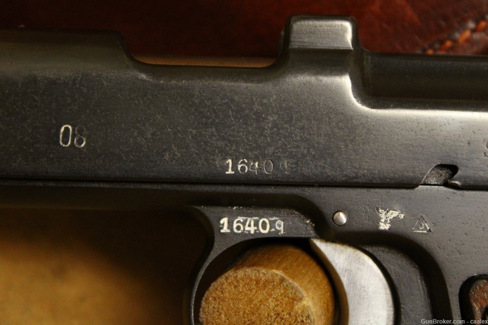 Steyr Hahn Model 1916/1912 9mm w/ Holster (Eagle/L, German Police, WW2)-img-5