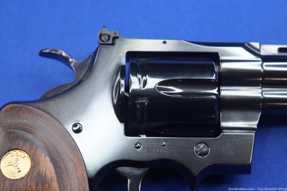 Colt Model Python Revolver 357 Magnum Royal Blued 6" 357MAG DA SA 357 MAG-img-10
