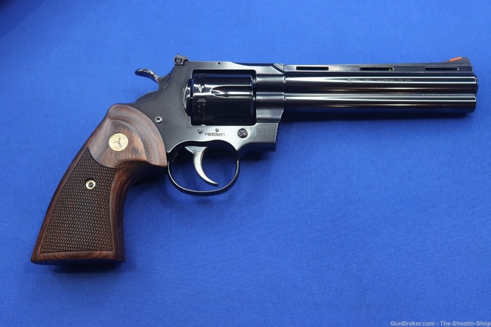 Colt Model Python Revolver 357 Magnum Royal Blued 6" 357MAG DA SA 357 MAG-img-6