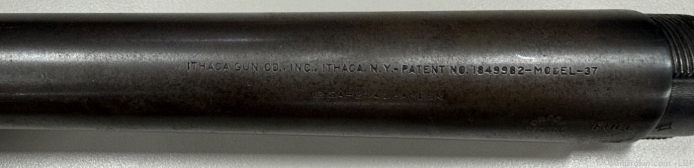Ithaca Gun Co. Model 37 12ga 30" Bbl. Pump Action-img-11