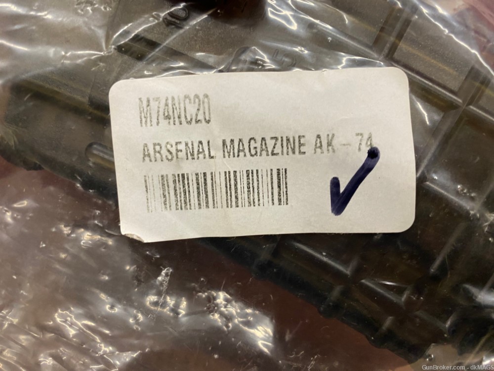4 Arsenal Circle 10 AK-74 AK47 20rd Magazines 5.56 .223 Mags Clips-img-7