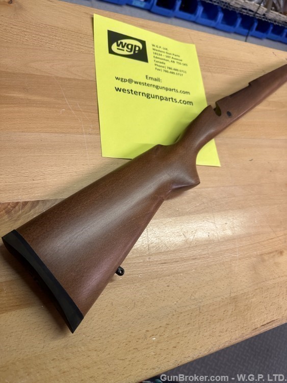 Winchester parts, 70 carbine style stock, new old-img-0