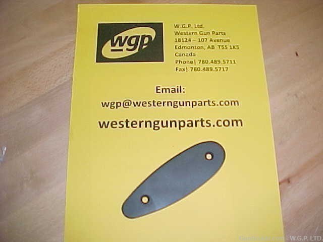 Browning Winchester parts, 1895 steel buttplate, nos-img-0
