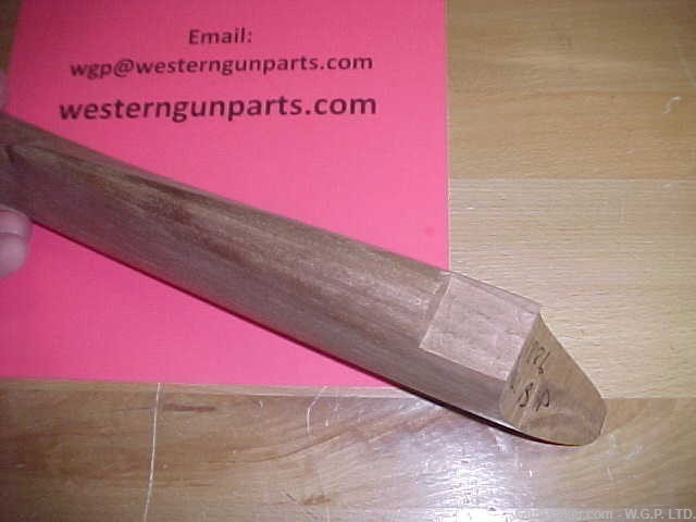 Winchester parts, 1886 Rifle buttstock, stock, unfinished short buttplate-img-2