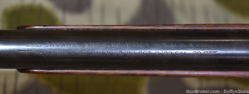 Savage Model 1899 with Maxim Silencer Co. Adapter-img-16