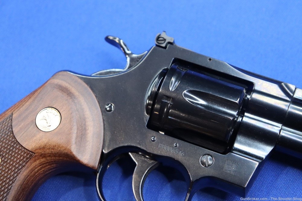 Colt Model Python Revolver 357 Magnum Royal Blued 4" 357MAG DA SA 357 MAG-img-8