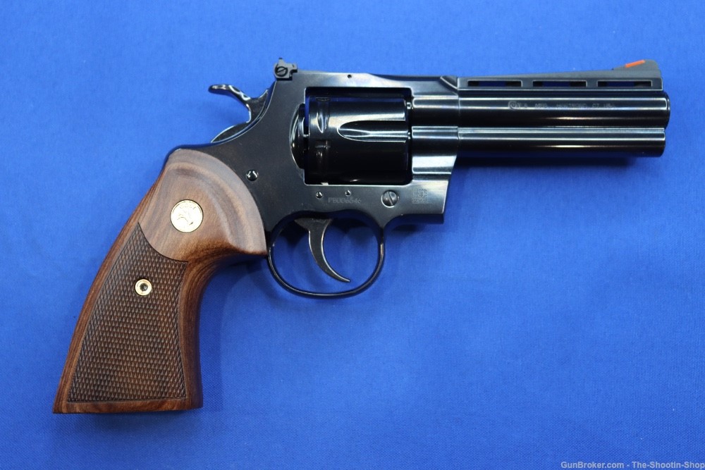 Colt Model Python Revolver 357 Magnum Royal Blued 4" 357MAG DA SA 357 MAG-img-5