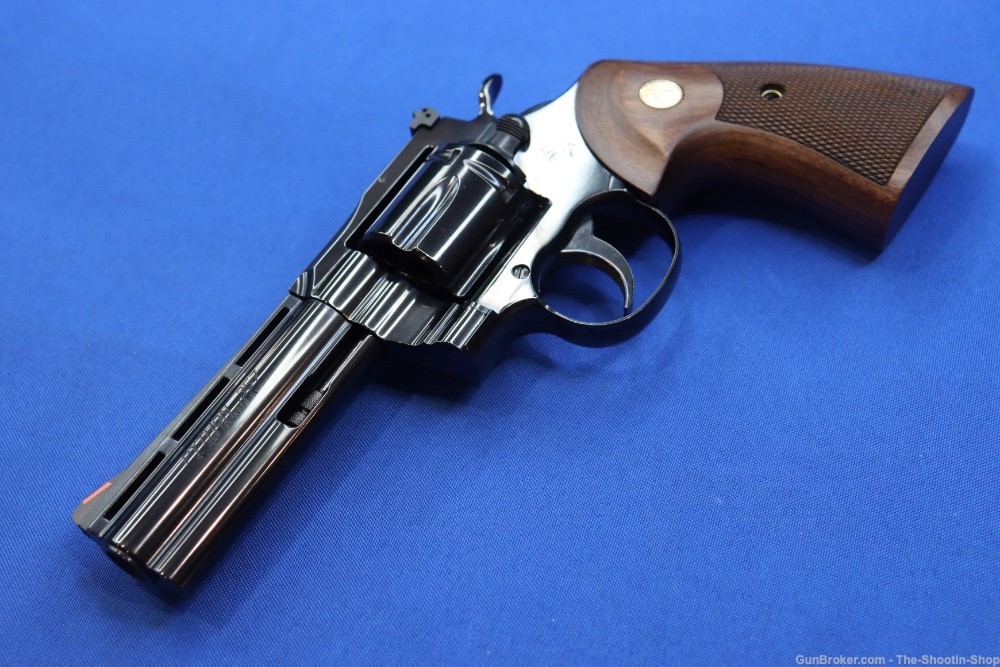 Colt Model Python Revolver 357 Magnum Royal Blued 4" 357MAG DA SA 357 MAG-img-28