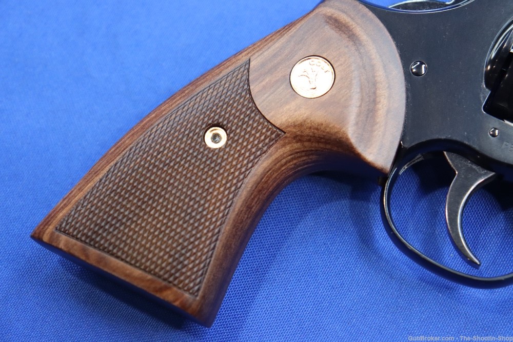 Colt Model Python Revolver 357 Magnum Royal Blued 4" 357MAG DA SA 357 MAG-img-9