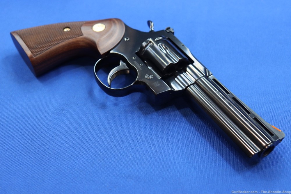 Colt Model Python Revolver 357 Magnum Royal Blued 4" 357MAG DA SA 357 MAG-img-27