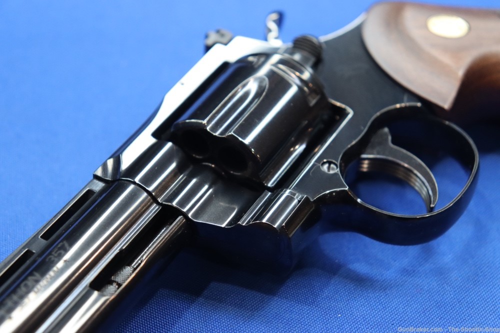 Colt Model Python Revolver 357 Magnum Royal Blued 4" 357MAG DA SA 357 MAG-img-21