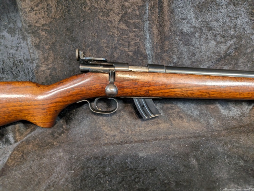 Winchester 69A 69 A 22 short Long & LR BOLT ACTION Rifle 1 magazine w PEEP-img-3