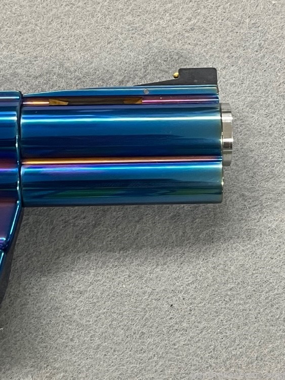 Korth Classic .357 mag Revolver High Polish Blue PVD *RARE No Import MARKS -img-21