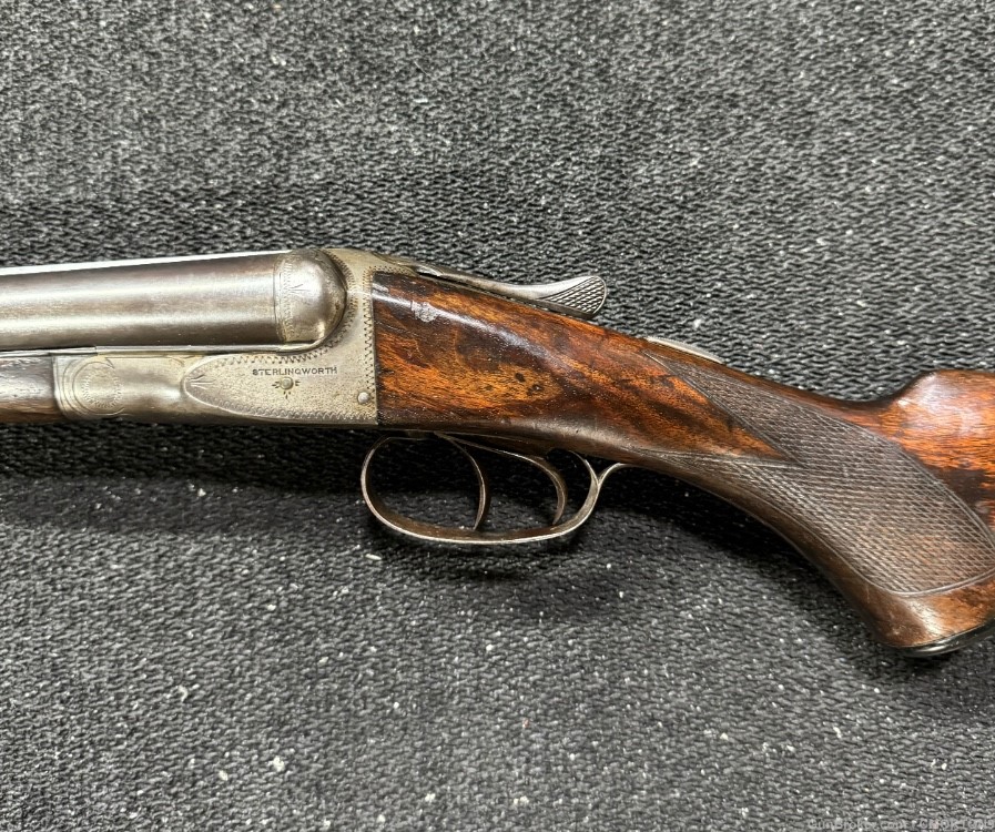 A.H. Fox Sterlingworth side by side shotgun -img-17