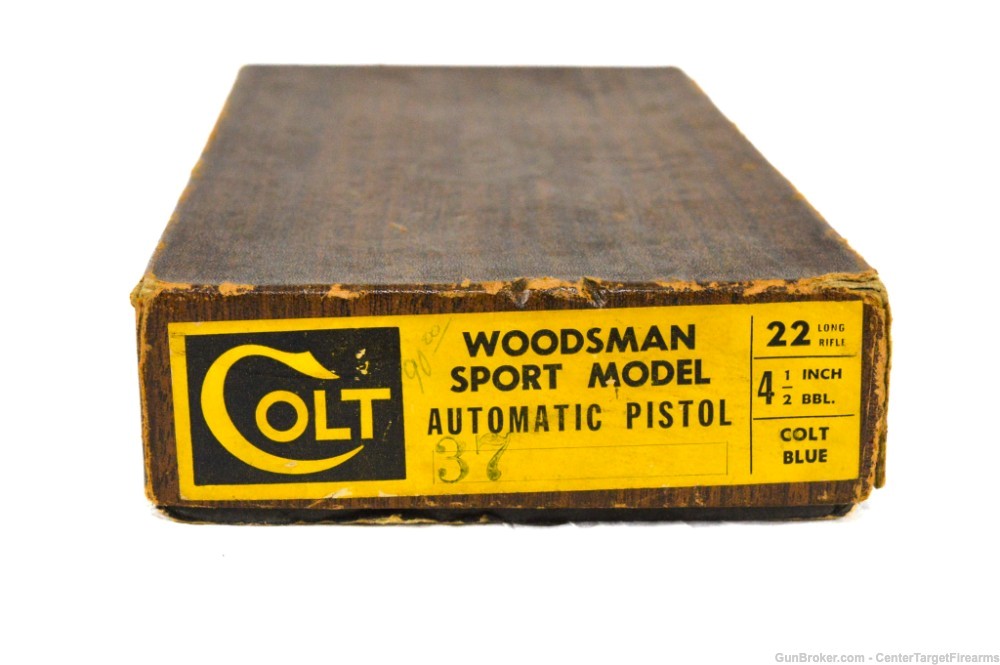 Colt Woodsman Sport Model .22 LR 4.5" Barrel Colt Blue Finish 1967 w/ BOX-img-31
