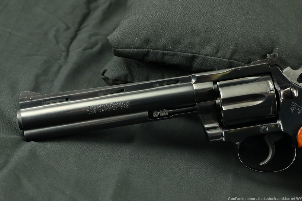Colt Diamondback D5560 .38 Special Double Action 6” Revolver & Box, 1981-img-7