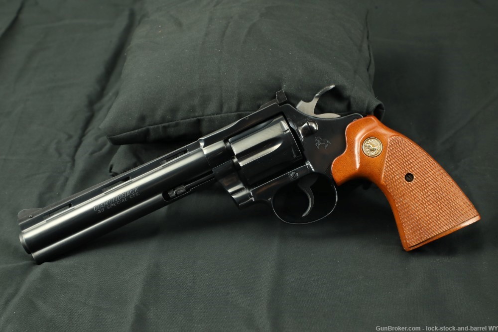 Colt Diamondback D5560 .38 Special Double Action 6” Revolver & Box, 1981-img-6