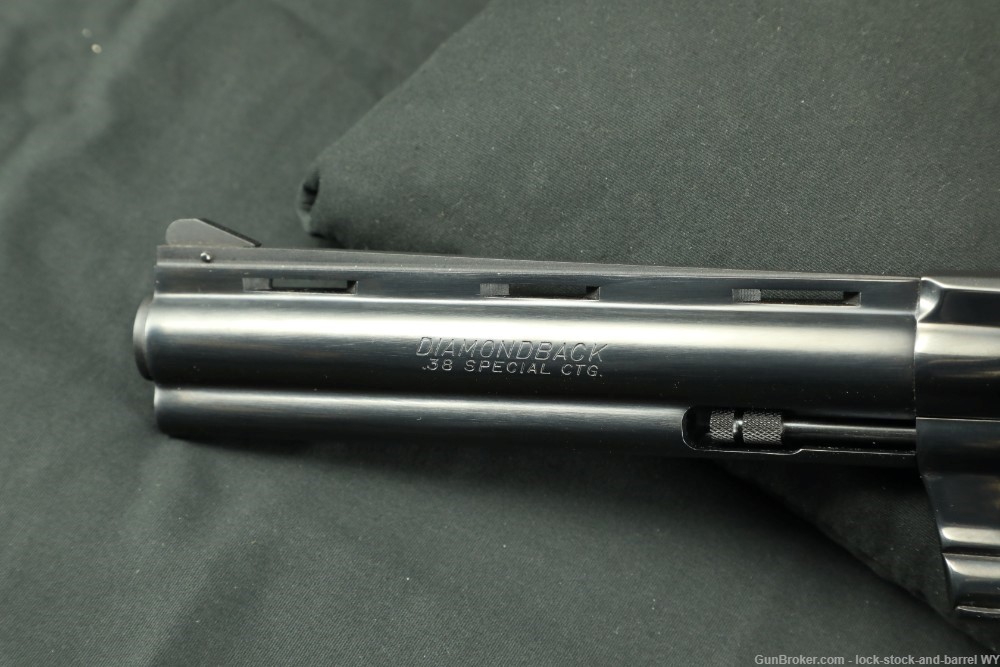 Colt Diamondback D5560 .38 Special Double Action 6” Revolver & Box, 1981-img-22