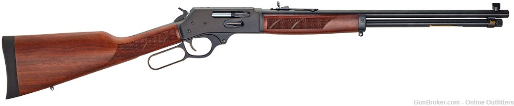 Henry H009G Side Gate 30-30 Win Lever Action 20" 5+1 Blued Walnut Stock-img-0