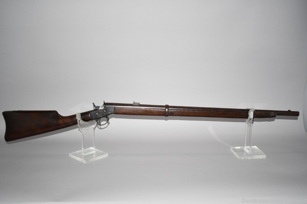 Remington Model 1867 Cadet STYLE Single Shot Rolling Block Rifle 50 CF READ-img-0