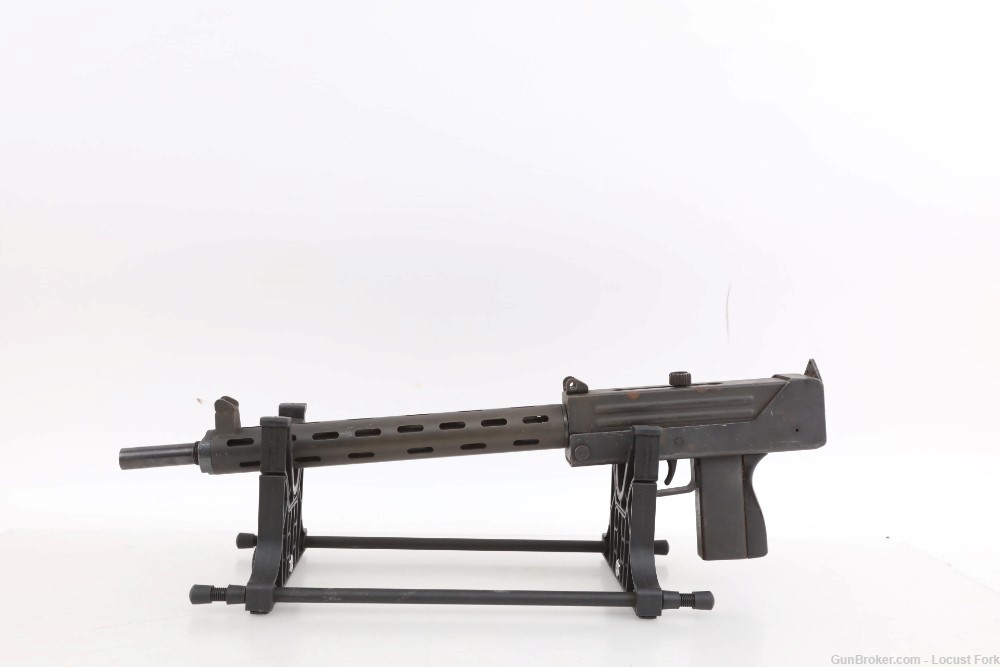 Cobray MAC-10 M10 9mm 18.5" PRE BAN Open Bolt Pistol RARE! NO RESERVE-img-1
