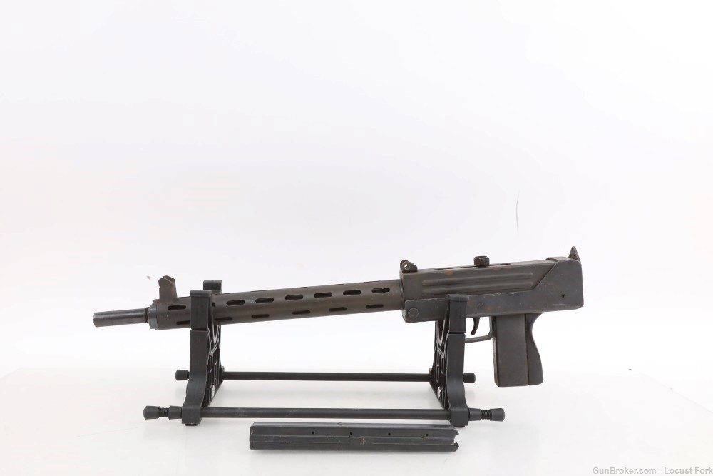Cobray MAC-10 M10 9mm 18.5" PRE BAN Open Bolt Pistol RARE! NO RESERVE-img-0