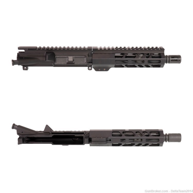 AR15 7.5" 5.56 NATO Pistol Complete Upper Build - Assembled-img-2