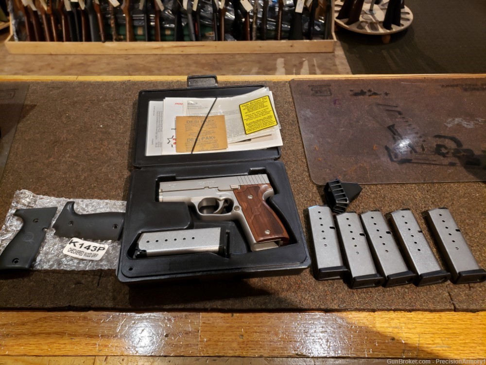 Kahr K9 9mm Stainless 6 Mags-img-0
