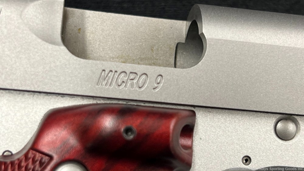 Kimber Micro 9 with crimson trace grip 9mm -img-5
